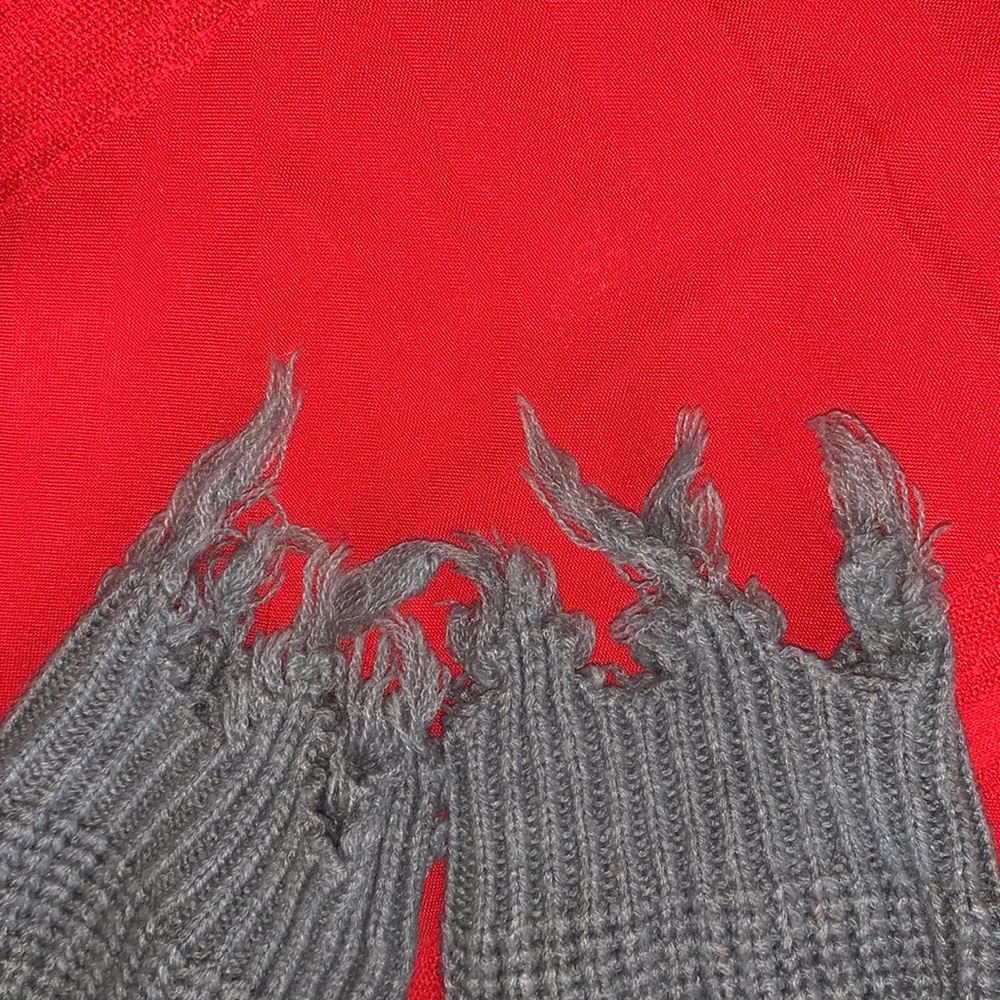 Timberwolf Frayed Sweater - Picture 6 of 7